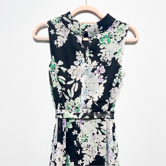 Karl Lagerfeld Crepe Side Rouched Sheath Dress - Picture 8 of 10